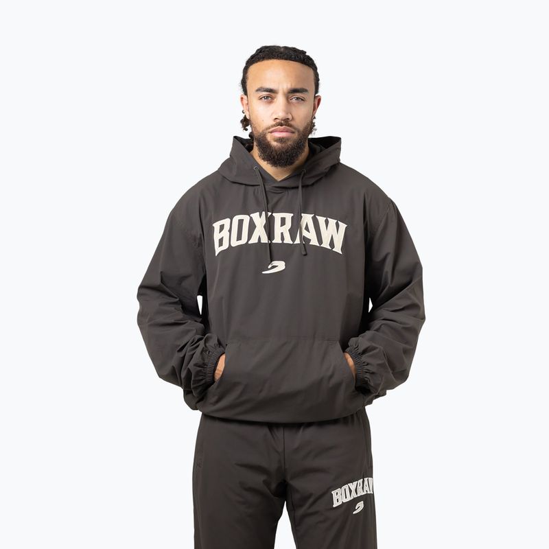 Bluza męska BOXRAW East Street Shell Hoodie charcoal