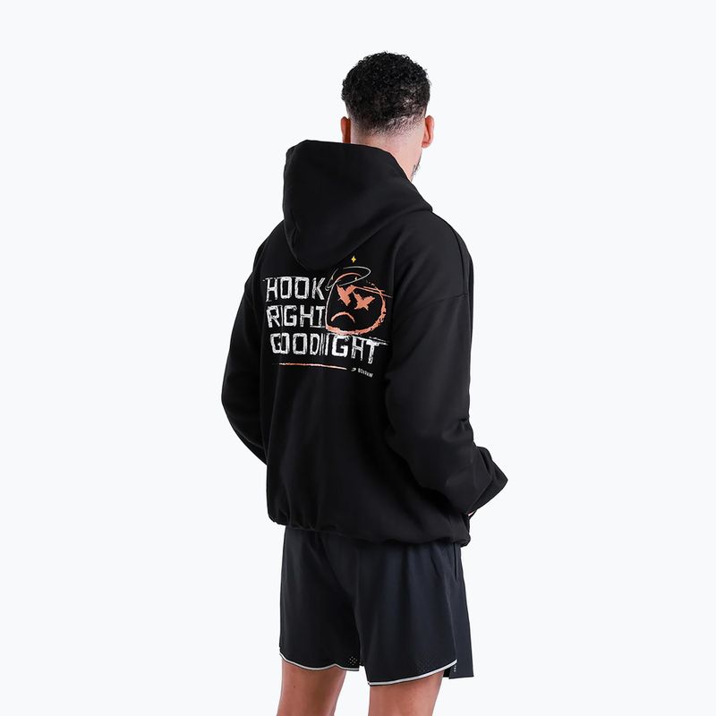 Bluza męska BOXRAW Hook Right Goodnight Oversized Hoodie black 5
