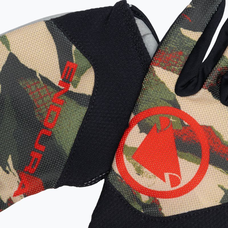Rękawiczki rowerowe męskie Endura Hummvee Lite Icon tweed green 4