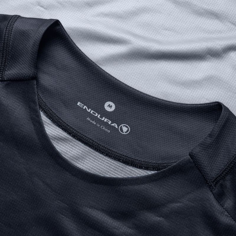 Longsleeve rowerowy męski Endura Core Printed black 3