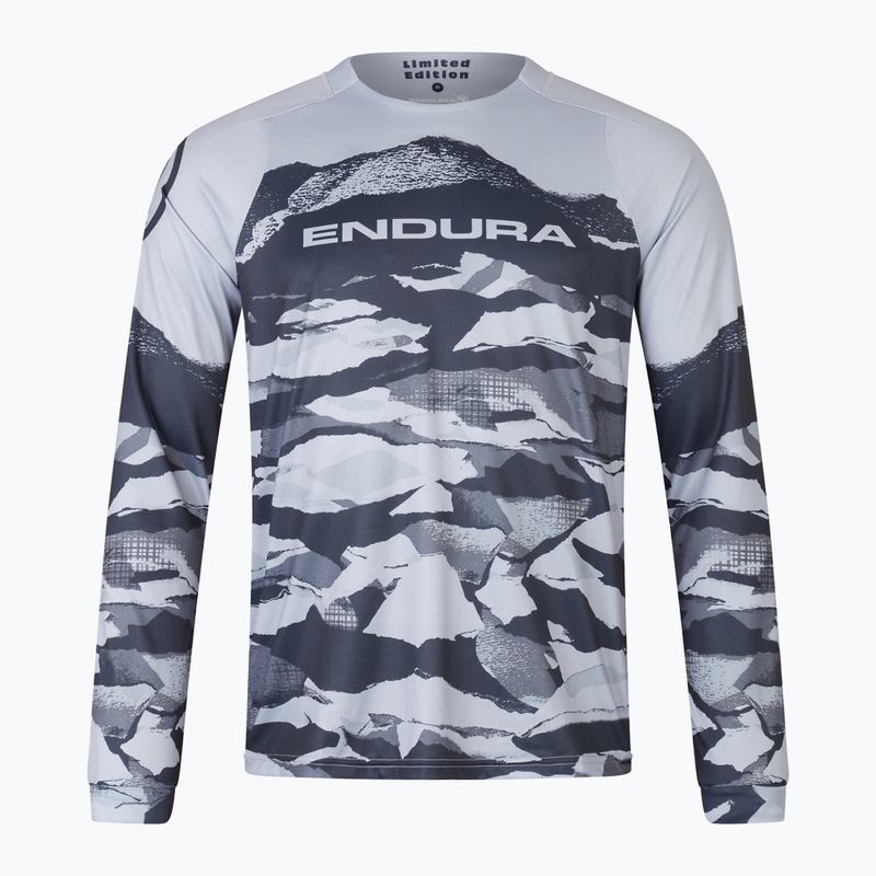 Longsleeve rowerowy męski Endura Mountain Camo Ltd black 4