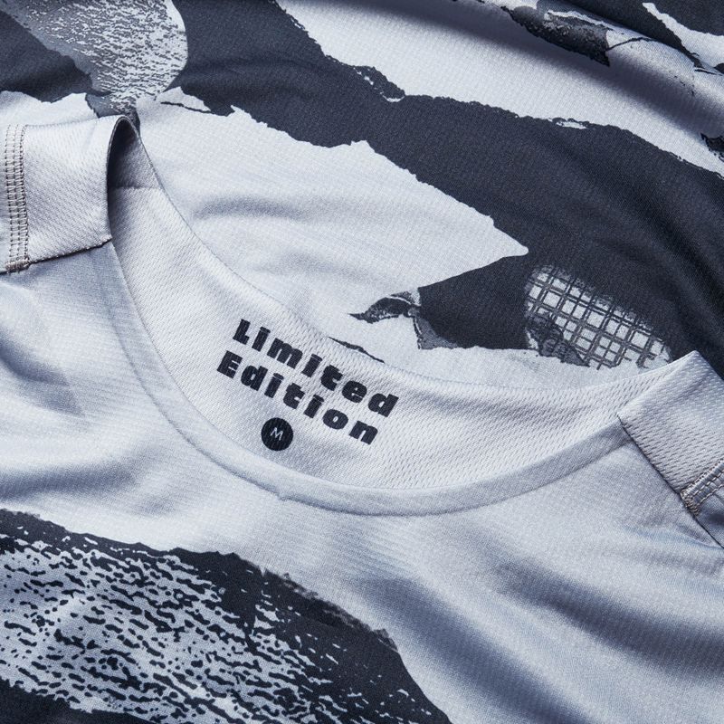 Longsleeve rowerowy męski Endura Mountain Camo Ltd black 6