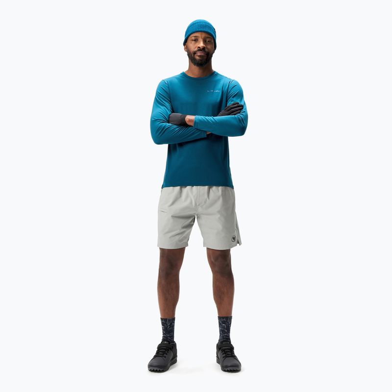 Longsleeve rowerowy męski Endura Loop Tech barra blue 2