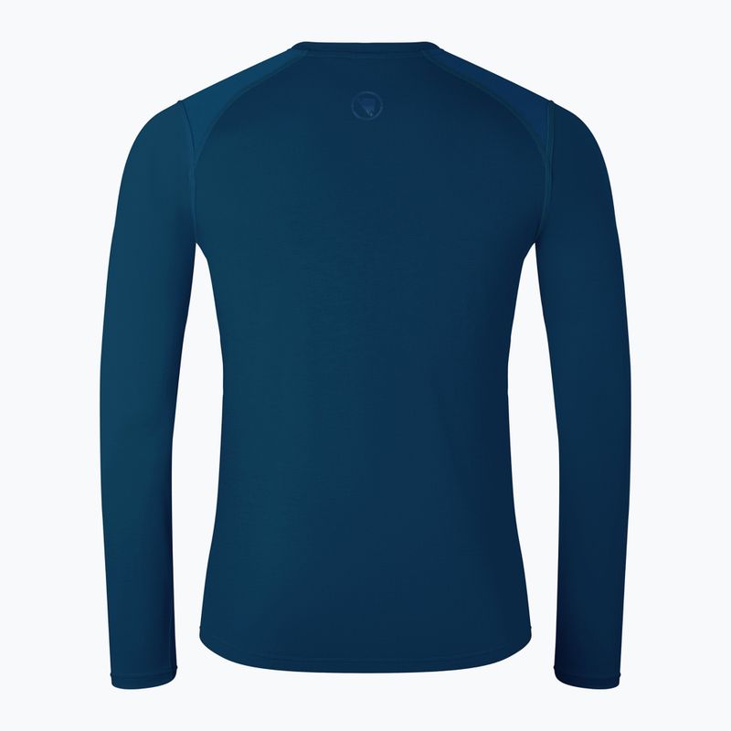 Longsleeve rowerowy męski Endura Loop Tech barra blue 5