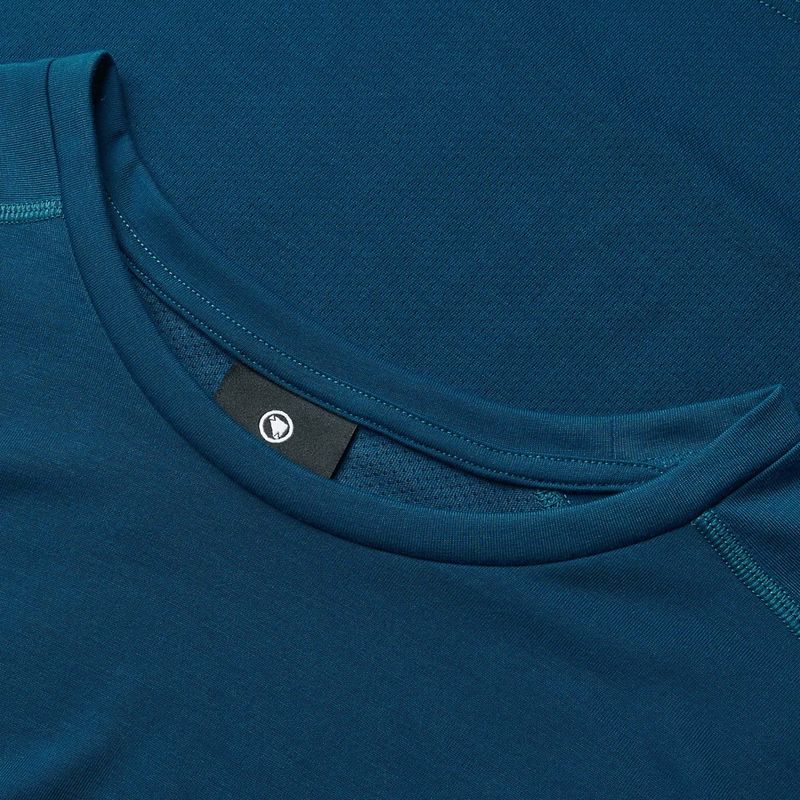 Longsleeve rowerowy męski Endura Loop Tech barra blue 6