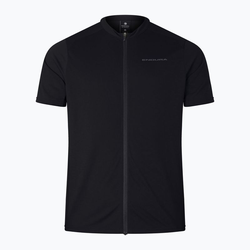 Koszulka rowerowa męska Endura Loop Zipped black 4