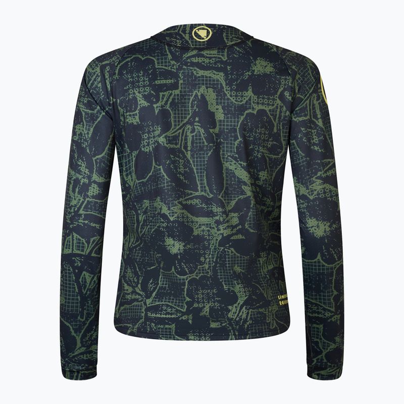 Longsleeve rowerowy damski Endura Floral Ltd W black 5