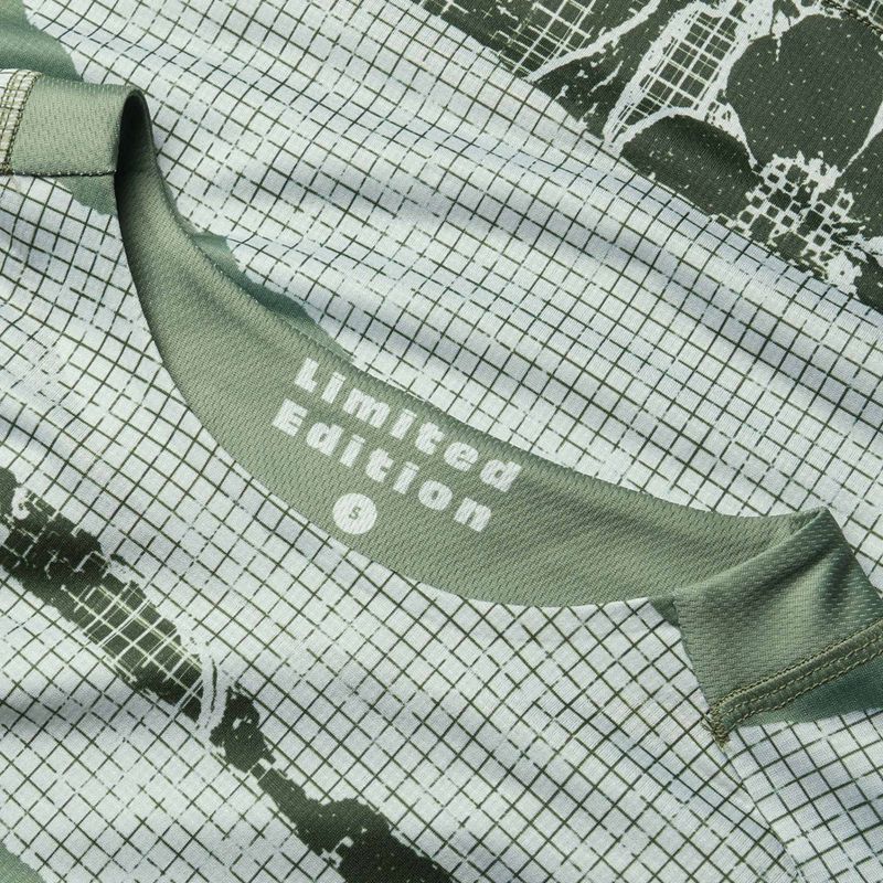 Longsleeve rowerowy damski Endura Patchwork Ltd W machair green 8