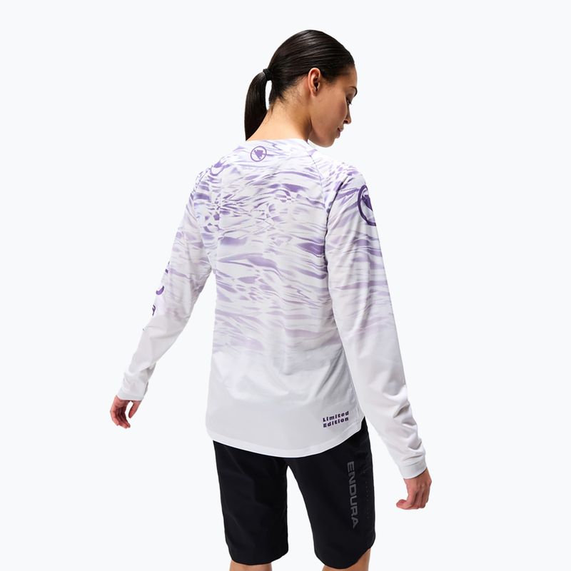 Longsleeve rowerowy damski Endura Marble Ltd W heather 3