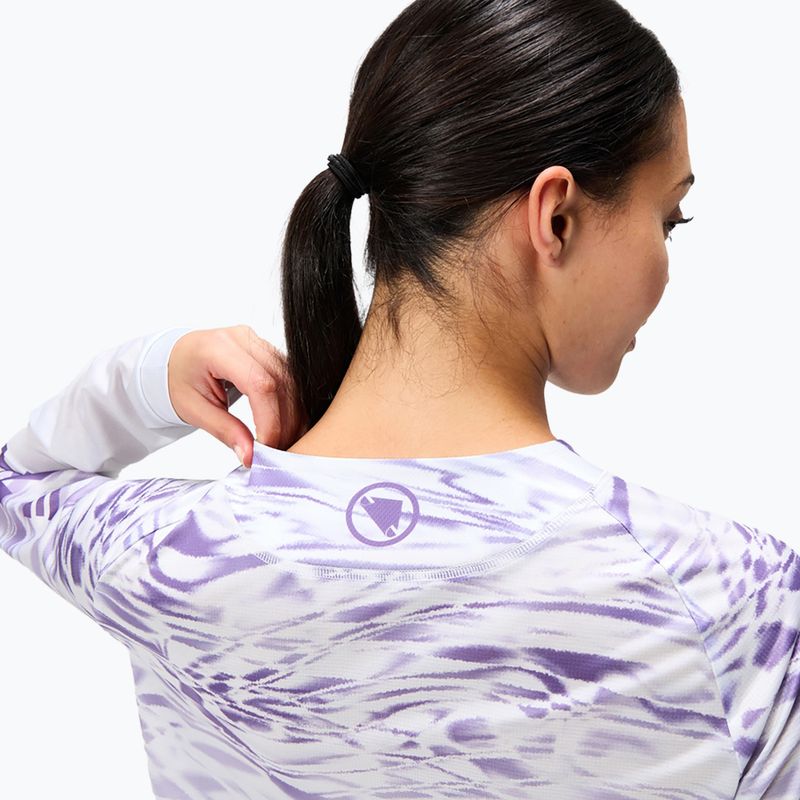 Longsleeve rowerowy damski Endura Marble Ltd W heather 6