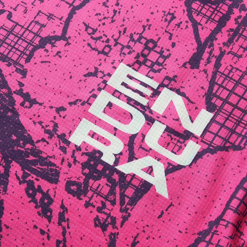 Koszulka rowerowa damska Endura Grid Floral Ltd W pink pop 10