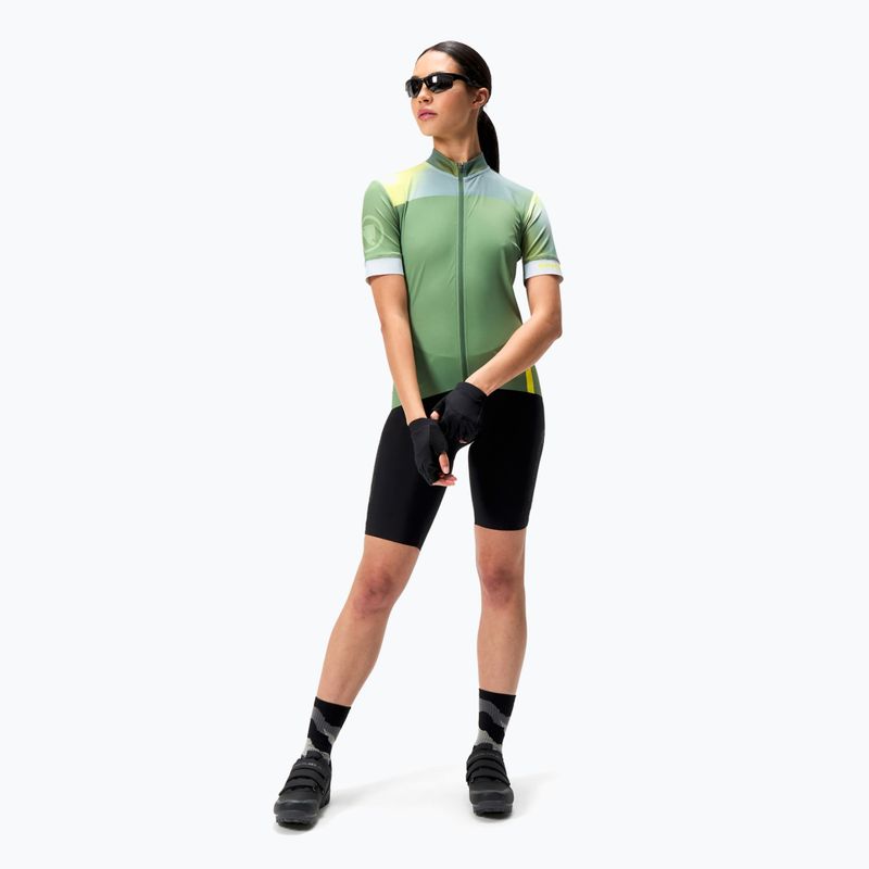 Koszulka rowerowa damska Endura Gradient FS260 W machair green 2