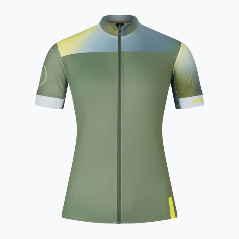 Koszulka rowerowa damska Endura Gradient FS260 W machair green 4