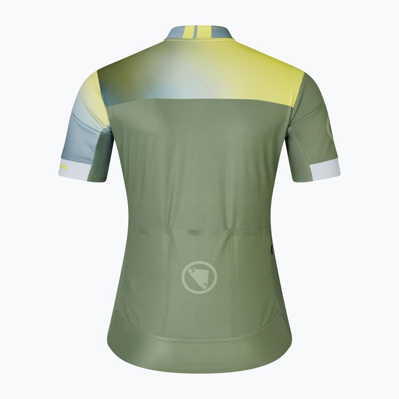 Koszulka rowerowa damska Endura Gradient FS260 W machair green 5