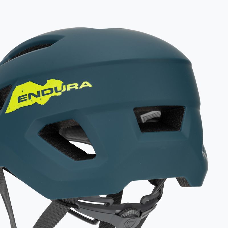 Kask rowerowy dziecięcy Endura Hummvee Youth barra blue 7