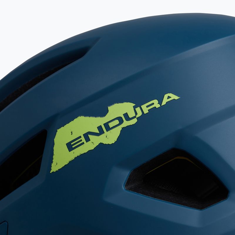 Kask rowerowy dziecięcy Endura Hummvee Youth barra blue 4