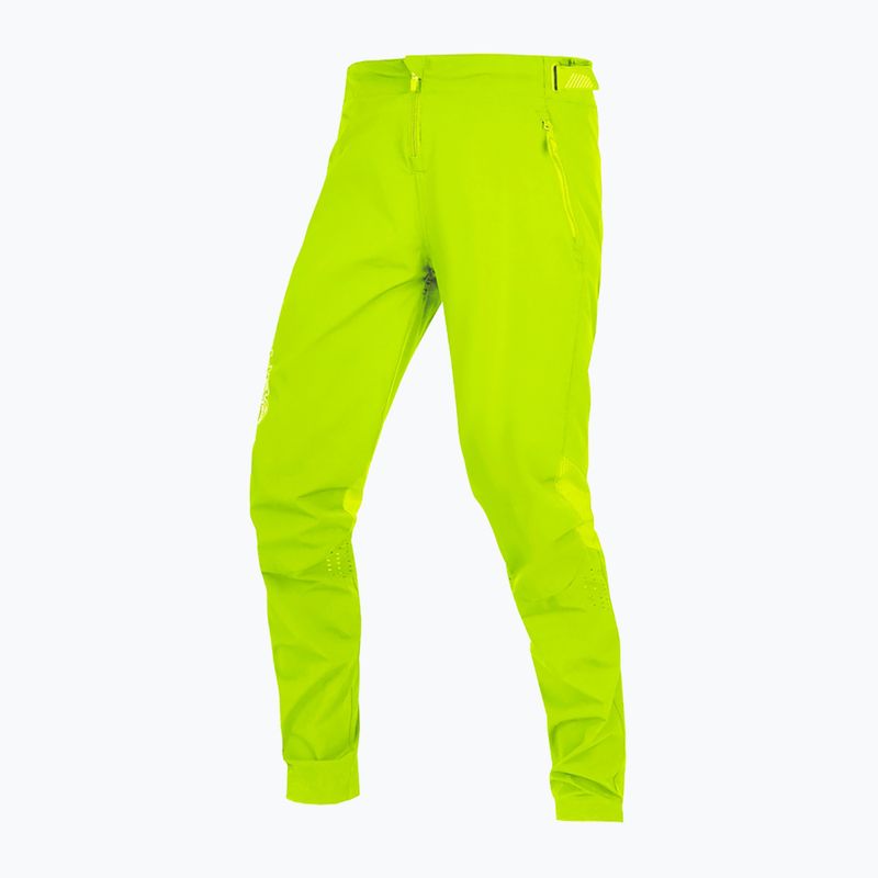 Spodnie rowerowe męskie Endura MT500 Burner Lite lime green