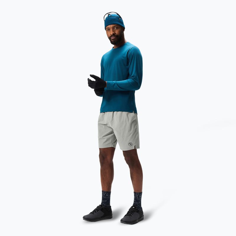 Spodenki rowerowe męskie Endura Loop Baggy Short dreich grey 2