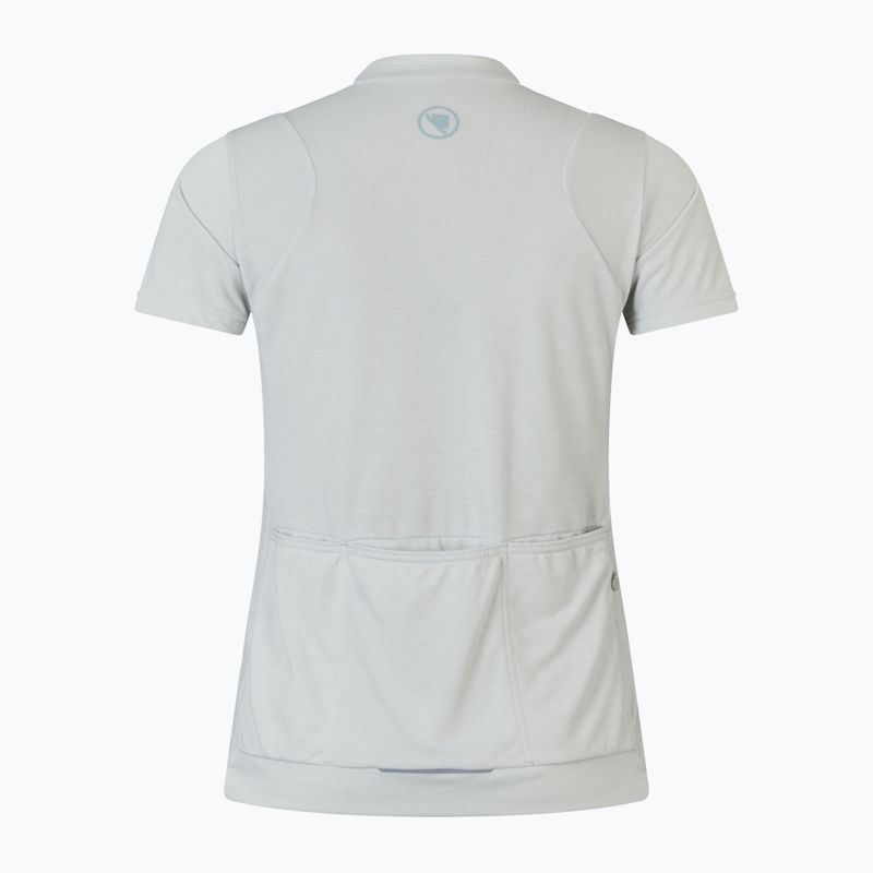 Koszulka rowerowa damska Endura Loop Zipped mains grey 5