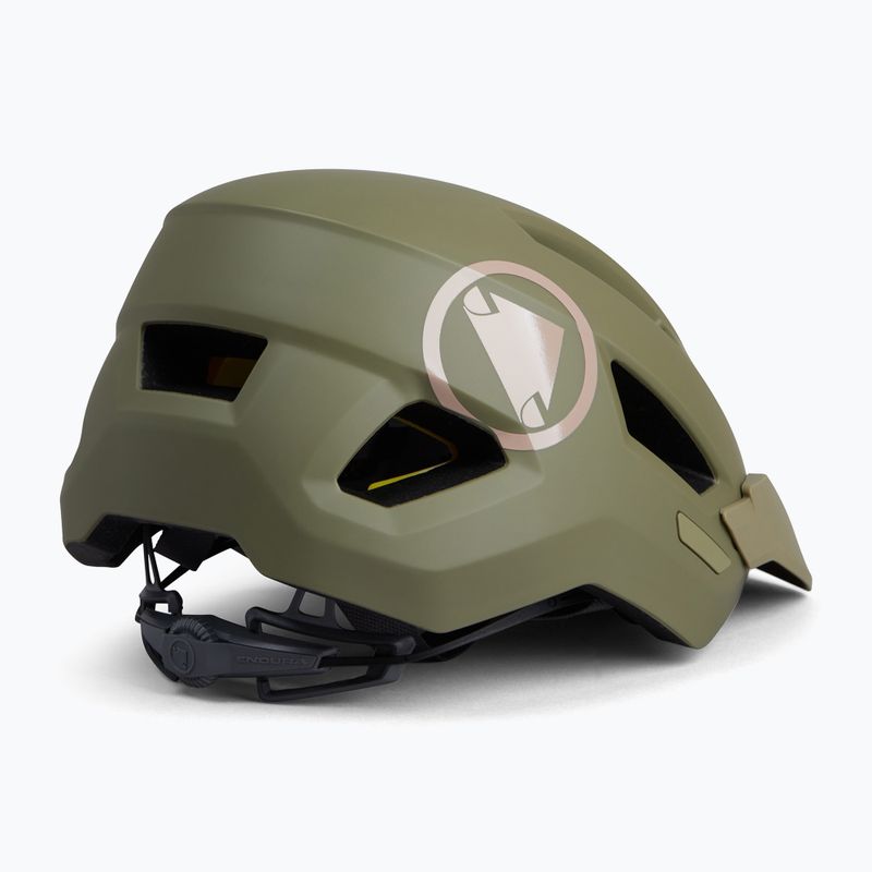 Kask rowerowy Endura Hummvee tweed green 3