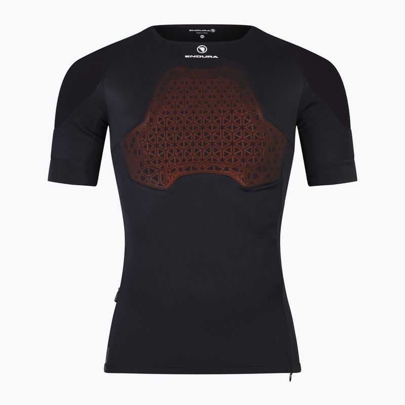 Koszulka rowerowa z ochraniaczami Endura MT500 D30 Ghost Baselayer black