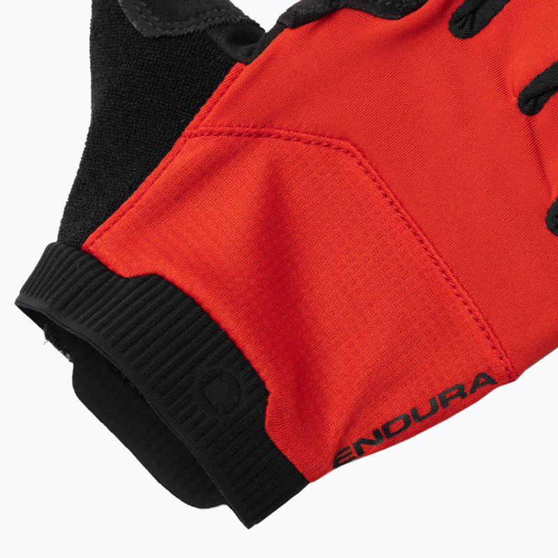 Rękawiczki rowerowe Endura Loop Mitt flame red 4
