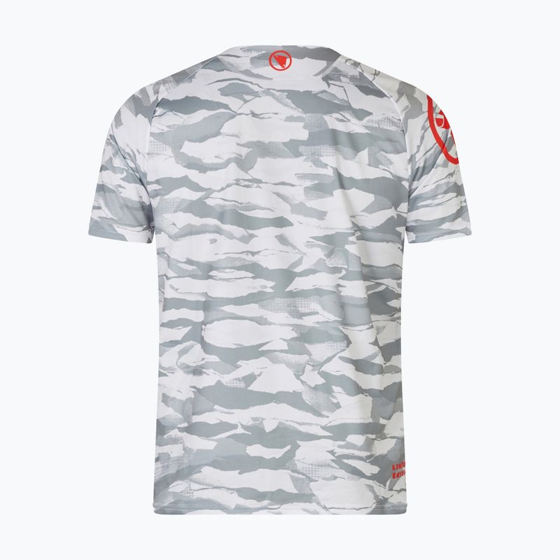 Koszulka rowerowa męska Endura Mountain Camo Ltd haar grey 5