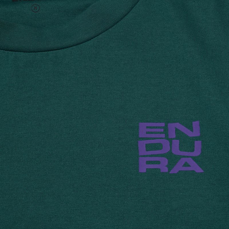 Koszulka rowerowa Endura Stacked Logo Graphic teal 2
