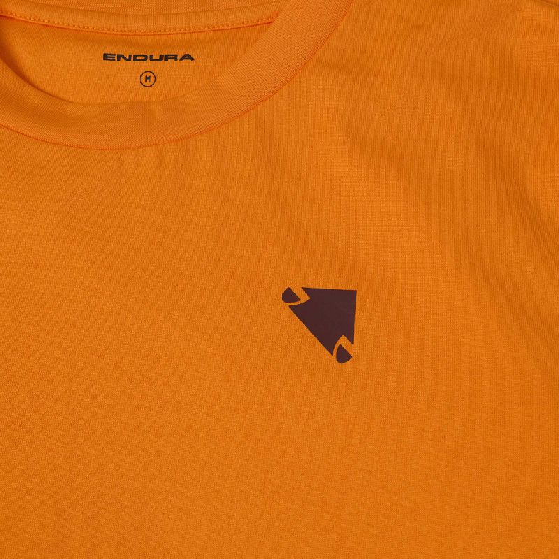 Koszulka Endura Icon Logo Graphic end orange 3