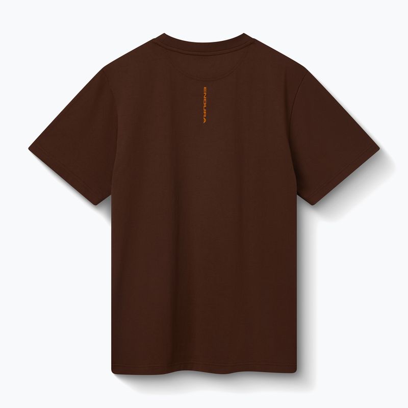 Koszulka rowerowa Endura Icon Logo Graphic Tee end mahogany 2