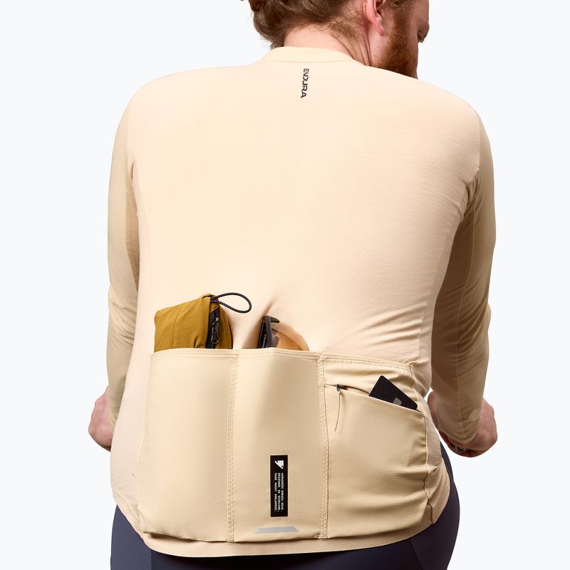 Longsleeve rowerowy męski Endura Alltrack Ride sand 6
