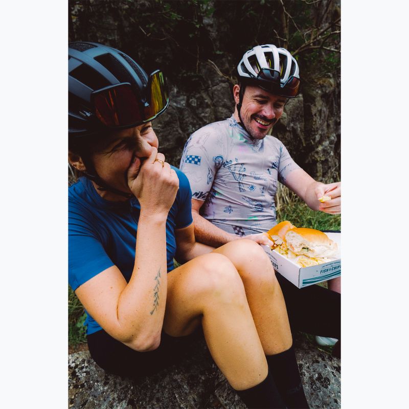 Koszulka rowerowa męska Endura Pro SL Print titanium 10