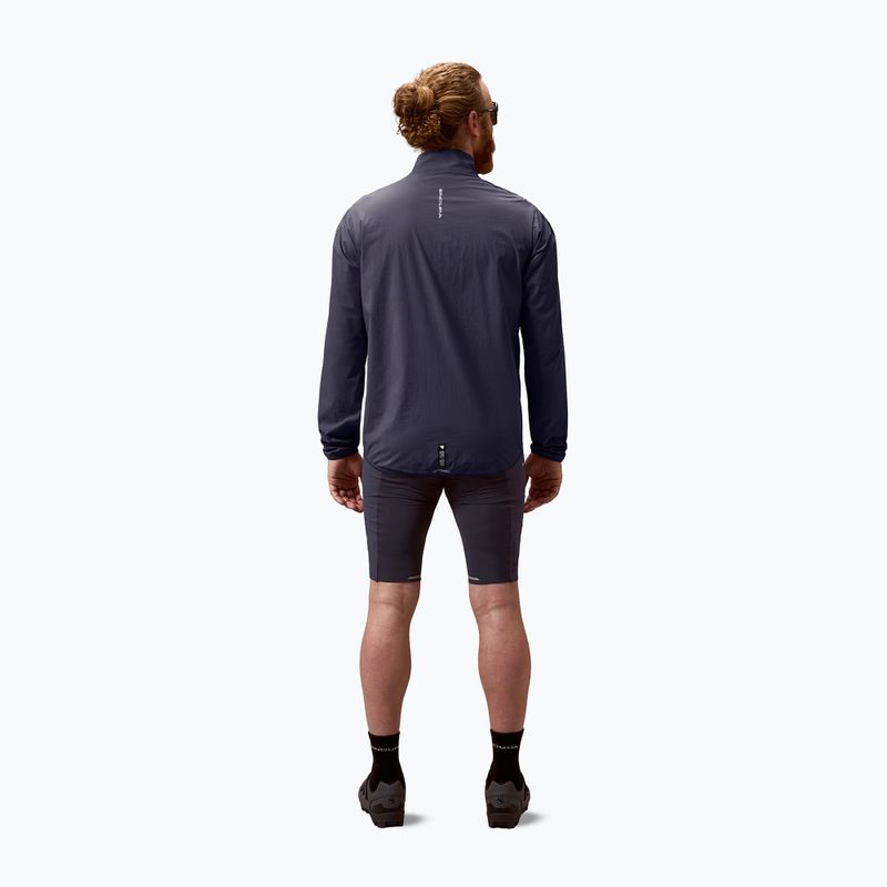 Kurtka rowerowa męska Endura Alltrack Ride Packable Jacket carbon grey 2