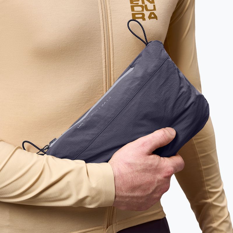 Kurtka rowerowa męska Endura Alltrack Ride Packable Jacket carbon grey 6