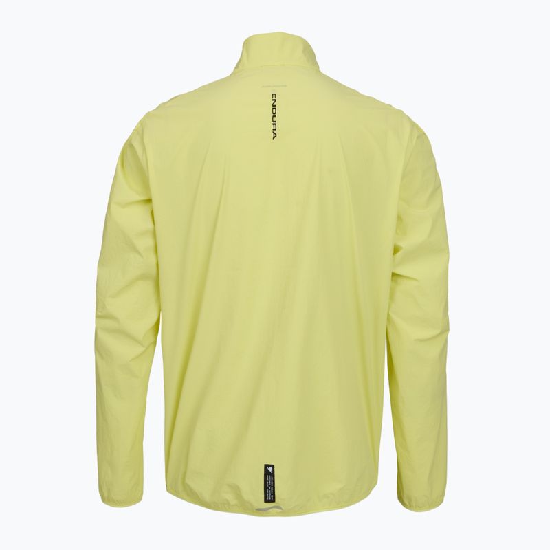 Kurtka rowerowa męska Endura Alltrack Ride Packable Jacket oil seed 2