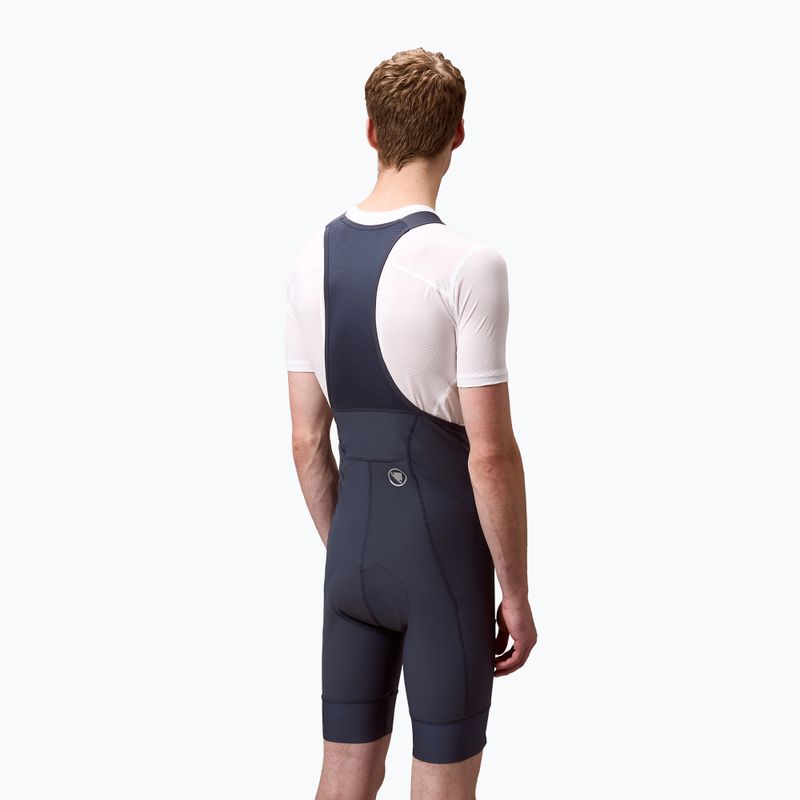 Spodenki rowerowe męskie Endura Loop Bibshort carbon grey 4