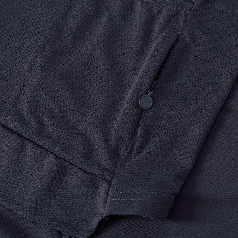Koszulka rowerowa męska Endura Loop Zipped carbon grey 10