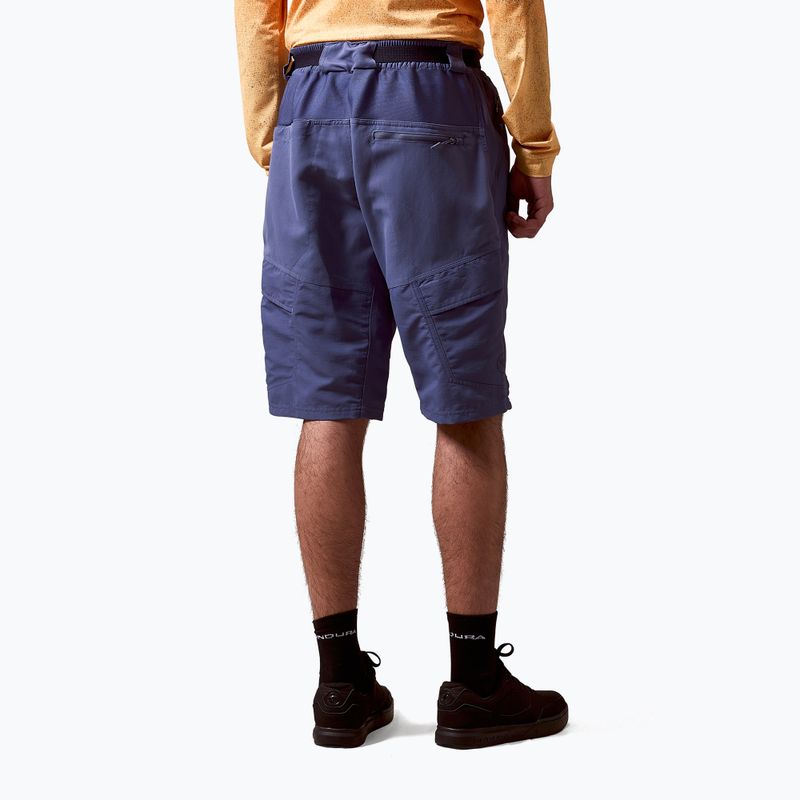 Spodenki rowerowe męskie Endura Hummvee Short indigo rock 3