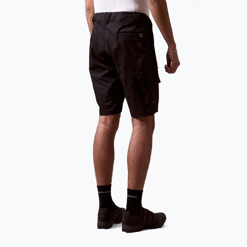 Spodenki rowerowe męskie Endura Loop Cargo Short black 3