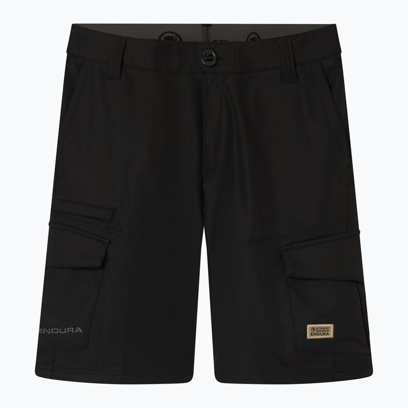 Spodenki rowerowe męskie Endura Loop Cargo Short black 7