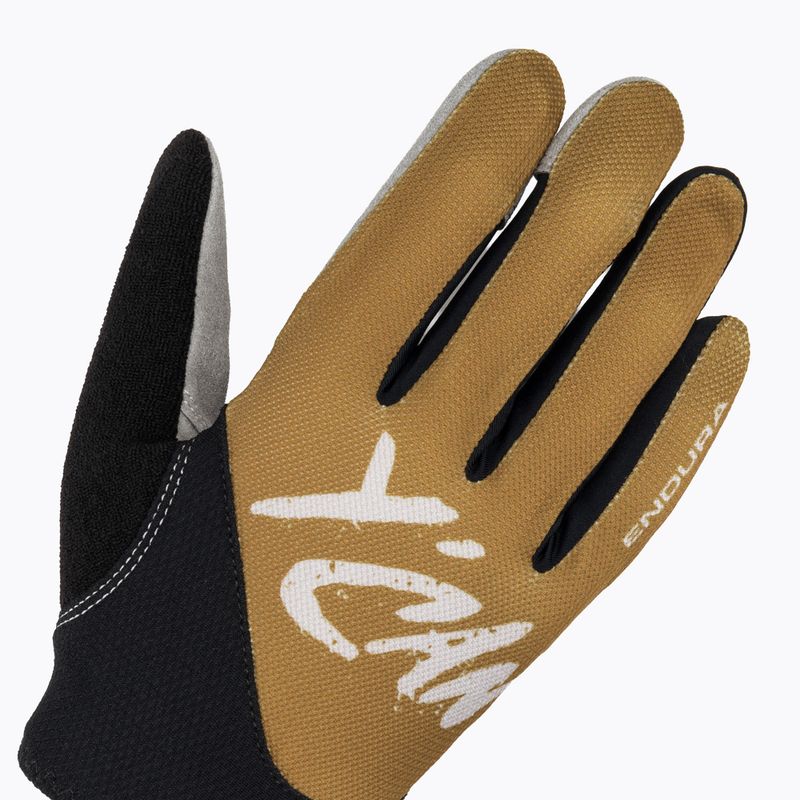 Rękawiczki rowerowe męskie Endura Hummvee Lite Icon trail bronze 5