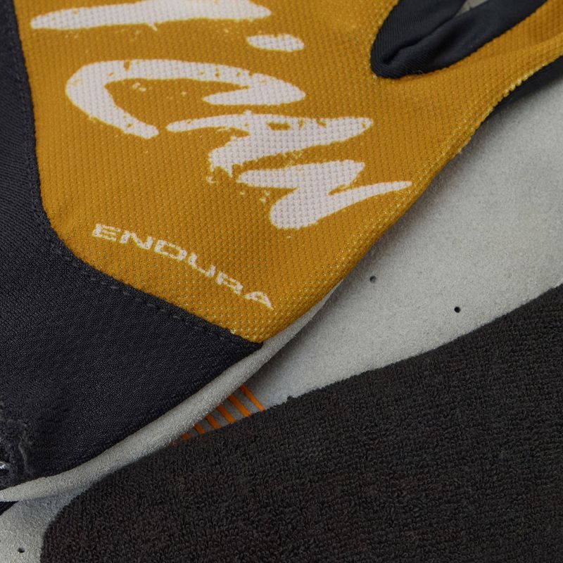 Rękawiczki rowerowe męskie Endura Hummvee Lite Icon trail bronze 3