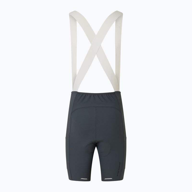 Spodenki rowerowe damskie Endura Loop Bibshort carbon grey 8