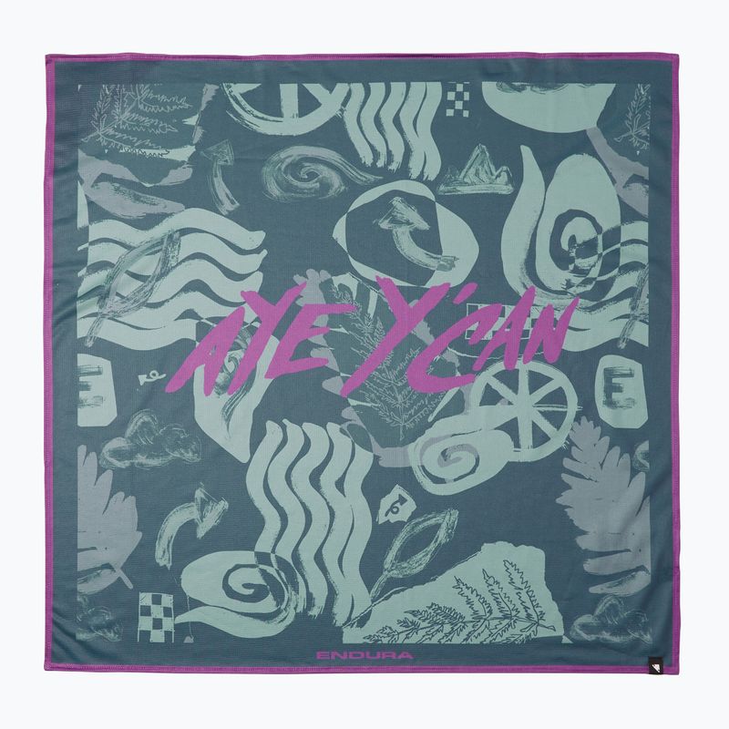 Chusta rowerowa Endura Alltrack Ride Resort Bandana carbon grey