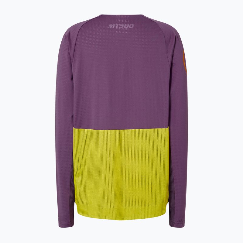 Longsleeve rowerowy dziecięcy Endura MT500 Burner end citrus 2