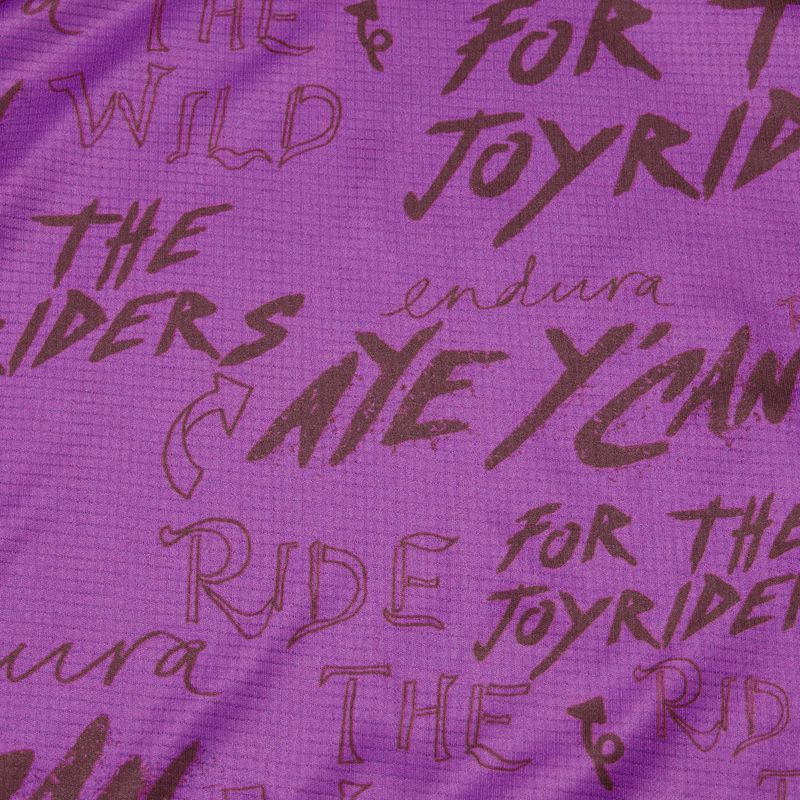 Koszulka rowerowa dziecięca Endura Singletrack Core Jr end purple 3