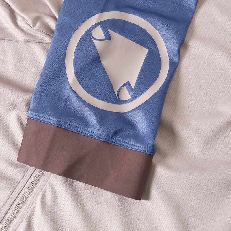 Koszulka rowerowa męska Endura FS260 Std titanium 10