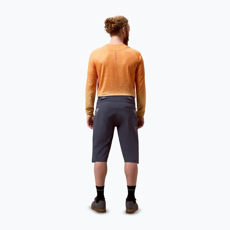 Spodenki rowerowe męskie Endura Singletrack Lite Short Std carbon grey 3