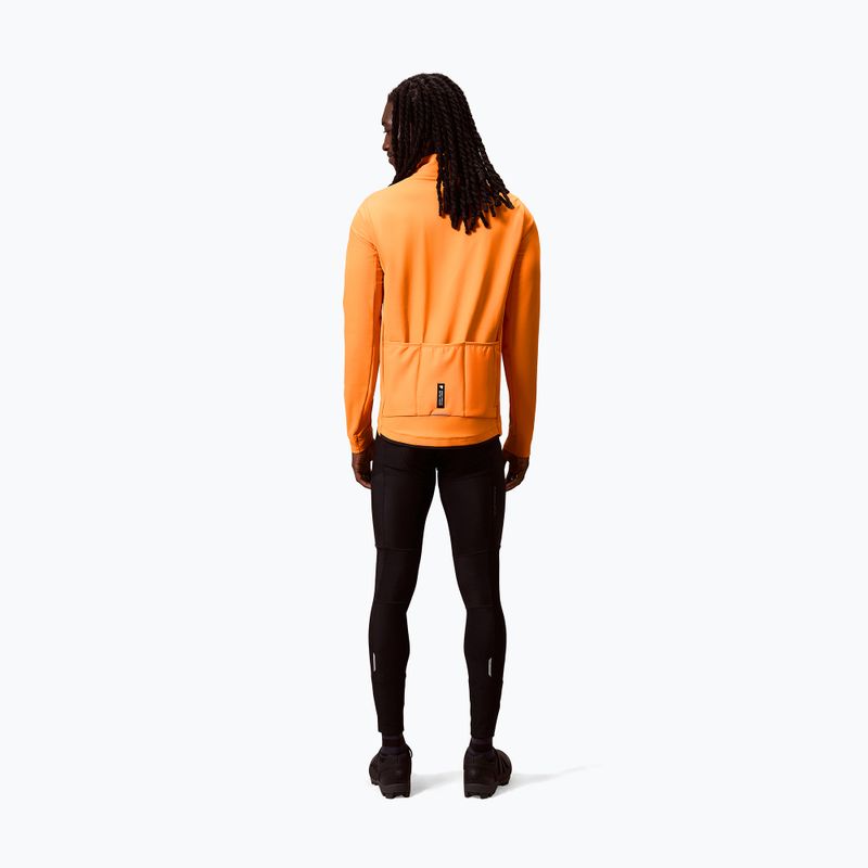Bluza rowerowa męska Endura Loop Ride L/S Jersey end orange 4