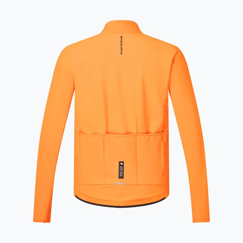 Bluza rowerowa męska Endura Loop Ride L/S Jersey end orange 7